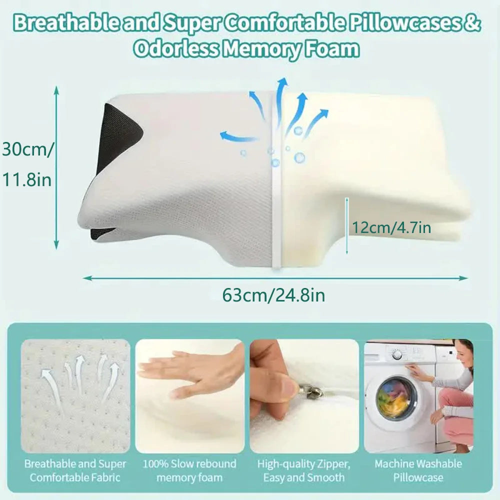 PostureDream Butterfly Memory Foam Pillow