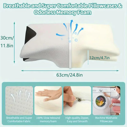 PostureDream Butterfly Memory Foam Pillow