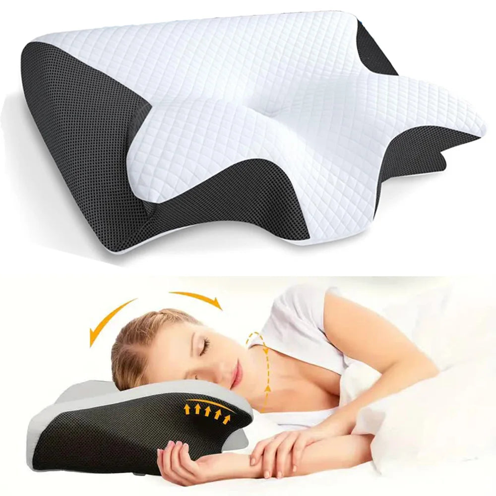 PostureDream Butterfly Memory Foam Pillow